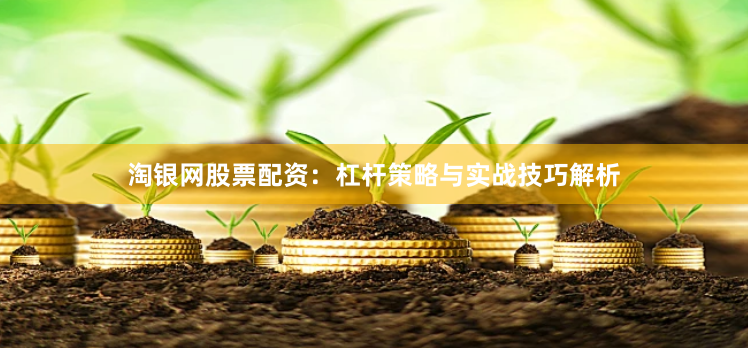淘银网股票配资：杠杆策略与实战技巧解析